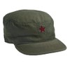 Rothco Vintage Fatigue Cap w/Red Star (US, Alpha, Medium, Olive