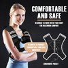 NATURELUX Weighted Vest with Reflective Stripe and Adjustable Buckle Straps,
