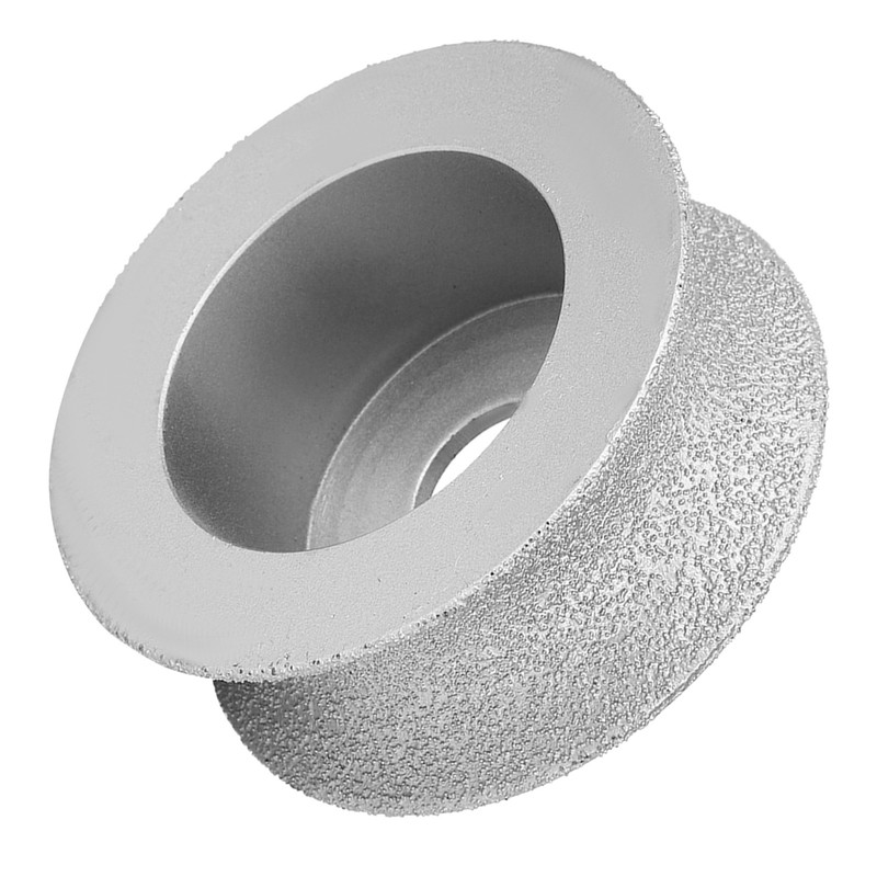 7.3cm Brazed Diamond Grinding Wheel Concave Abrasive Wheel for Stone