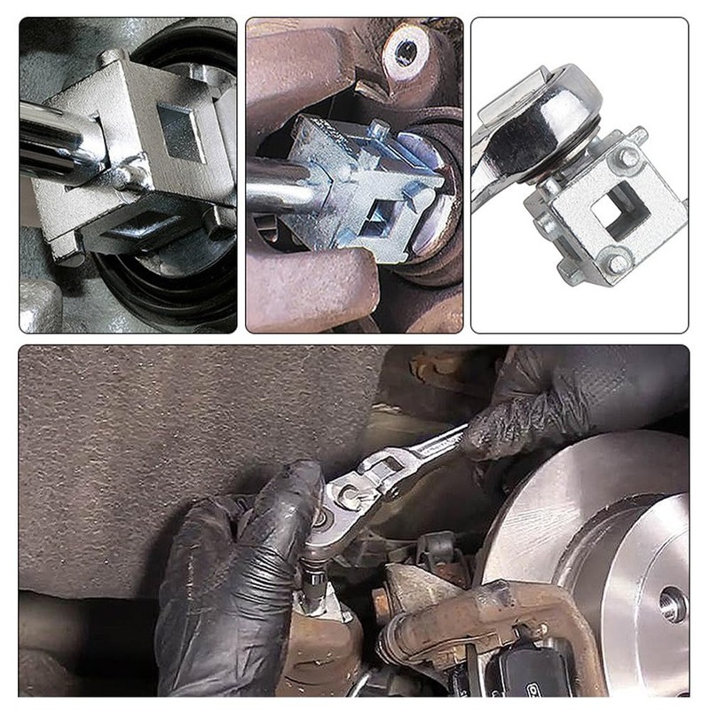 Brake Caliper Compression Tool, 3/8" Car Disc Brake Piston Tool,