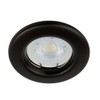 Tecnolite Lámpara para Empotrar, Lámina de Acero, color Negro YD-220/N