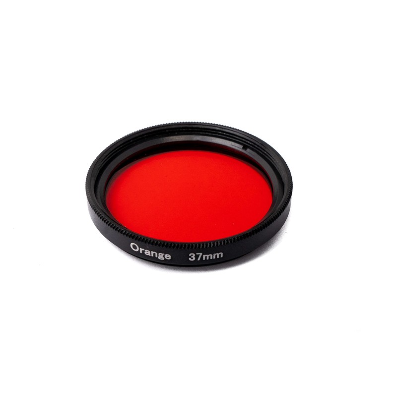 SYSTEM-S Colour Filter Orange 37 mm Lens Colour with Clip