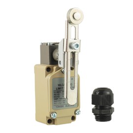 HUAREW WLCA12-2-Q Adjustable Roller Lever Arm Limit Switch 380V 10A NC-NO Momentary