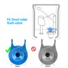 Toilet Flapper 3 Inch Compatible with Gerber 99-788, 2 Pack
