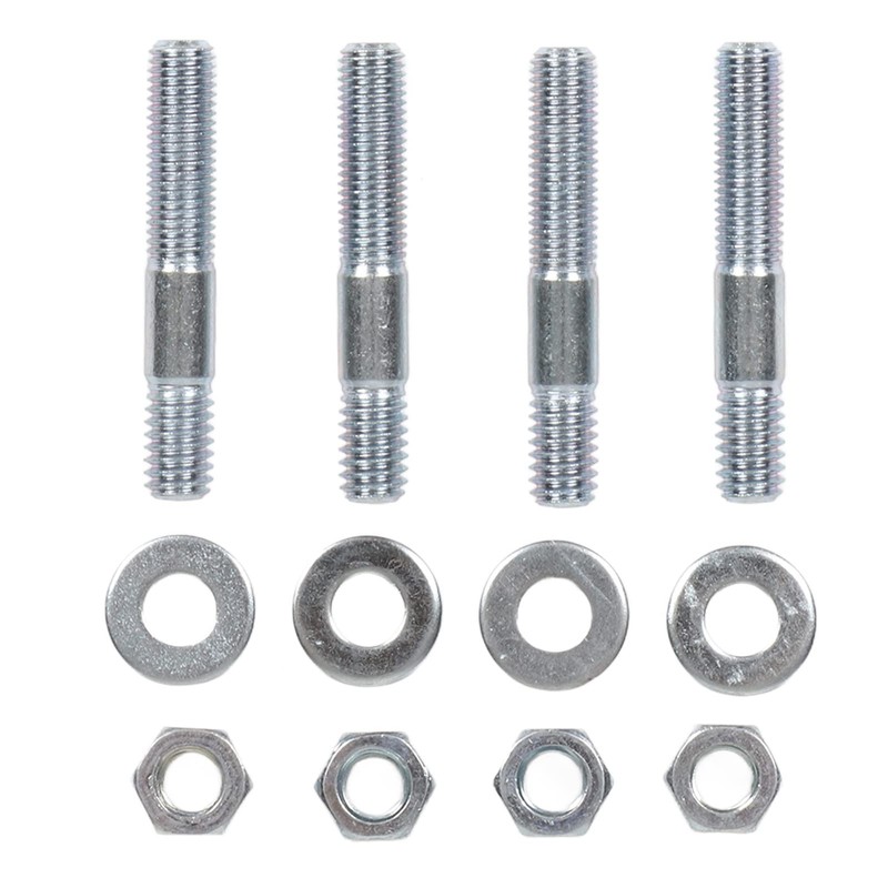 Pasamer Carburettor Stud Set, Carburettor Mounting Kit, High Hardness, Rustproof,