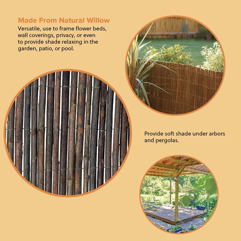 Harbor Gardens R649HG Gardman Fence, Natural