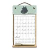 7" x 12" Wooden Refillable Dog Calendar Holder Filled with