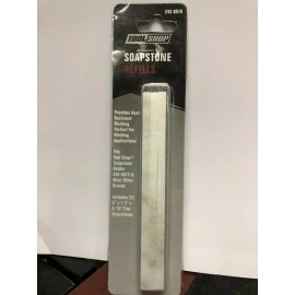 TOOL SHOP Welding Soapstone, 3/16" Flat, 5" x 1/2", Set Of (3) Three TOOL/SHOP #243-6016
