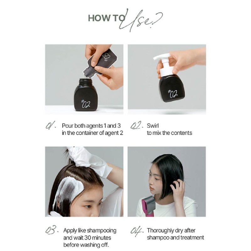 Mise En Scene All New Hello Bubble Foam Hair Colour