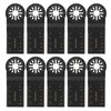 10Pcs Oscillating Saw Blade 34mm Bi Metal Multitool Cutting Tool