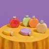 Elsjoy 24 Pack 10 oz Plastic Juice Bottles with Caps,