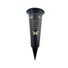 Special Wife - Plastic Spike Memorial Grave Vase With Butterfly