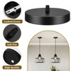 Xisakaca 2 PCS Ceiling Canopy Kit for Chandelier, Pendant Light