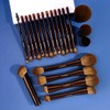 MAANGE 20 PCS Foundation Makeup Brush Set, Double-ended Kabuki Brush