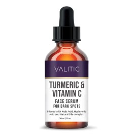 Valitic Suero De Crcuma Y Vitamina C Para Manchas Oscuras Momento De Aplicacin Danoche Tipo De Piel Todo Tipo De Piel                                 