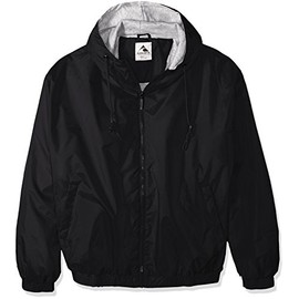 Augusta Sportswear X-Large Hooded Taffeta Jacket/Fleece Lined, Black
