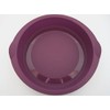 Tupperware Silicone Mould Baking Forms Purple