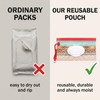 Pack of 3 Wet Wipes Bag for Babies, Wet Wipes