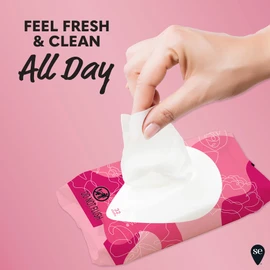 Summer's Eve Sheer Floral Daily Refreshing Feminine Wipes, Removes Odor, pH balanced, 32 Count, 4 Pack