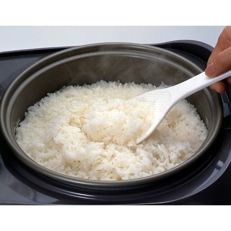 Rakuraku Rice Spoon, 9.4 inches (24 cm), Magic Touch, Made