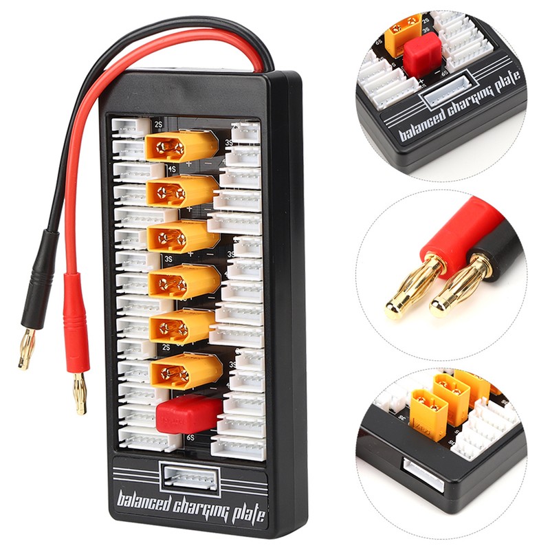 XT60 4.0 Banana Plug Parallel Charging Board RC Battery Charging