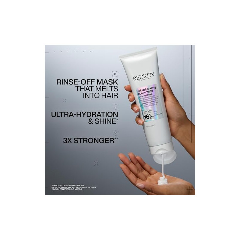 REDKEN- Mascarilla 5-Min Liquid Mask Acidic Bonding Concentrate Para reparacin