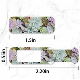 Cubierta para cámara web, 3 piezas, cubierta para cámara de laptop, capacidad de blindaje de privacidad es dos veces más grande que la tradicional, adecuada para teléfonos móviles de computadora, portátiles, tabletas y así sucesivamente (más carne)