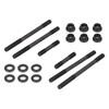 Heavy Duty Cylinder Head Studs Nuts Kit Steel Fit for
