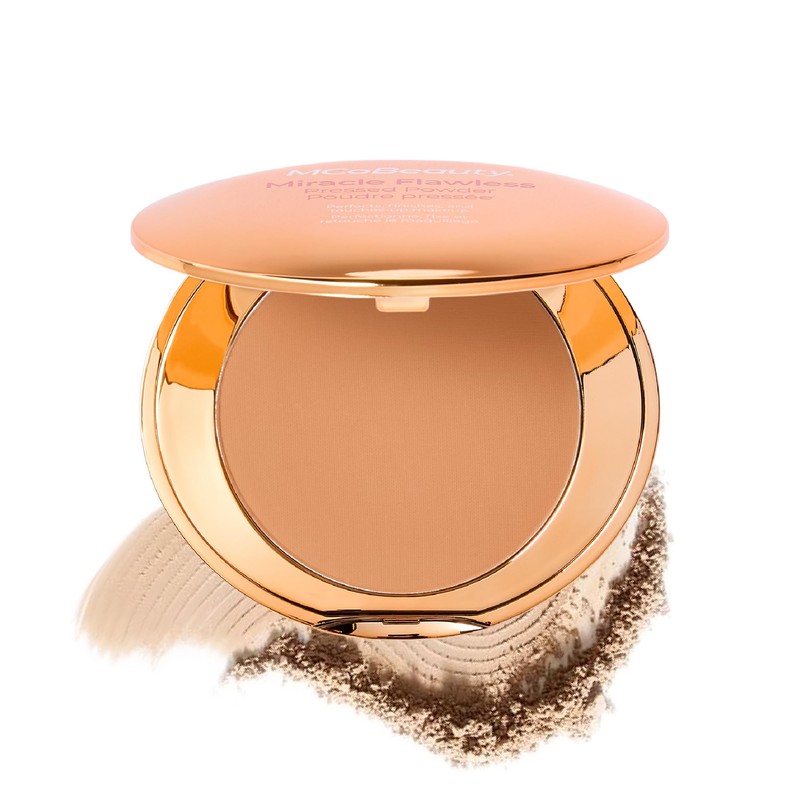 MCoBeauty Polvos Compactos Miracle Flawless - Tono 2 Natural Medio
