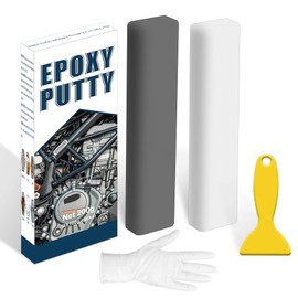 Epoxy Putty, 200g Epoxy Filler, 2 Part Epoxy Metal Putty, Plastic, Glass, Ceramic Sink Crack Repair for Fast Repair and Bonding, Heat Resistant & Waterproof (Grey)