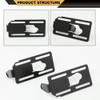 CNNELL Adjustable Conversion Engine Mounts Compatible with All Chevy LS