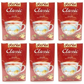 (6 PACK) - Yogi Tea - Classic Cinnamon Spice | 17 Bag | 6 PACK BUNDLE
