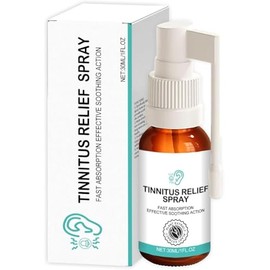 Tinnitus Relief Spray for Ringing Ears, Supports Tinnitus Relief for Ringing Ears, Natural Tinnitus Relief Spray