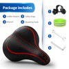 Xmifer Oversized Bike Seat, Comfortable Bike Seat - Universal Replacement