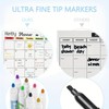 Magnetic Dry Erase Calendar Whiteboard, 1 Set Including Monthly, Weekly,