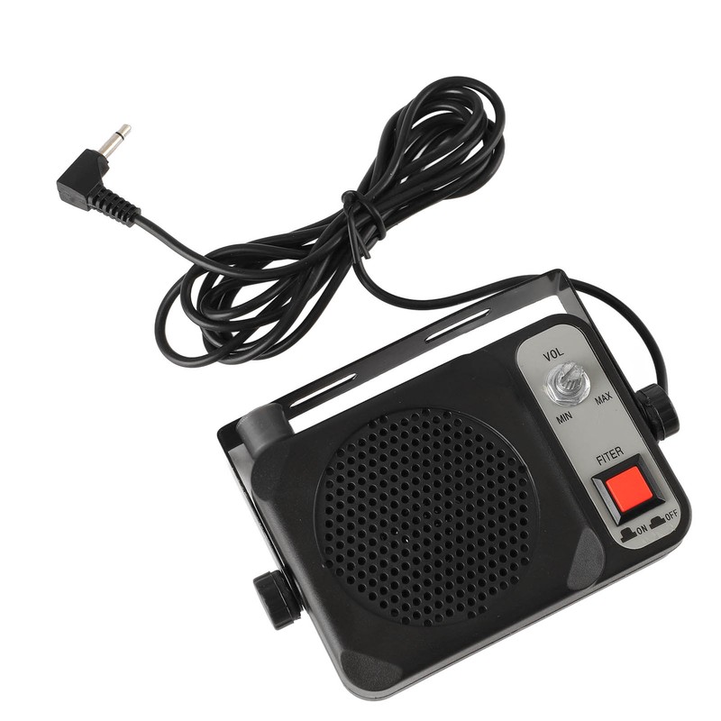 External Speaker Black 8Ω Better Sound Quality Reliable Rugged High