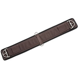 Western padded girth - Size : 70 cm - Brown