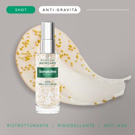 Somatoline SkinExpert Skincure Shot Anti-Gravity Face Serum Anti-Ageing with Vitamin E, 30 ml