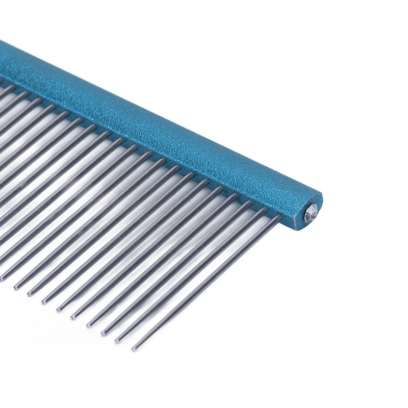 Pet Steel Comb 2 Different Densities Prevents Static Dog Grooming