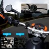 Motorcycle Handlebar Clock Bike Handlebar Mount Clock 7/8" Universal Waterproof