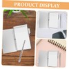 Operitacx Metal Card Box Notebook Small Notepad with Pen Small