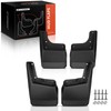 A-Premium Set of 4PCS Mud Flaps Splash Guards Mudguards Mudflaps