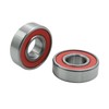 sourcingmap 2pcs 6003RS Deep Groove Sealed Shielded Ball Bearing 35
