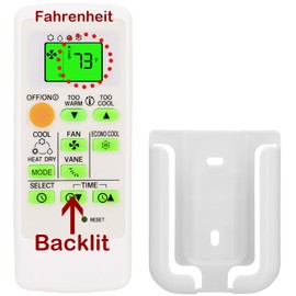 Replacement Remote Control for Mitsubishi Electric Air Conditioner MSZ-WR09NA MSZ-WR12NA MSZ-WR18NA MSZ-WR24NA MSZ-WR09NA-U1 MSZ-WR12NA-U1 MSZ-WR18NA-U1 MSZ-WR24NA-U1 MSZ-WR09NA-U2 MSZ-WR12NA-U2