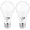 Qualilux Dusk to Dawn Light Bulbs 1000 Lumen, Daylight, 75W