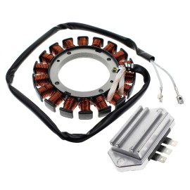 Beautycom Stator 15/20 Amp 237878-S For Kohler John Deere L110 L130 Charging Coil Assembly