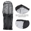 SilverCoated Lawn Mower Waterproof Cover High Temperature Resistance Dustproof Protector(Black