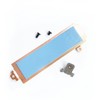 Fleshy Leaf M.2 2280 SSD Heatsink Thermal Shield 026X1Y w/Support