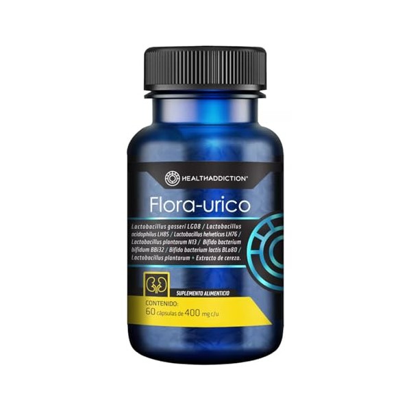HEALTHADDICTION - Flora-urico Suplemento Alimenticio - Apoyo En La Regulacin