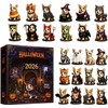 Calendario de Cuenta Atrás Halloween 2026 – Perro Acrílico 2D